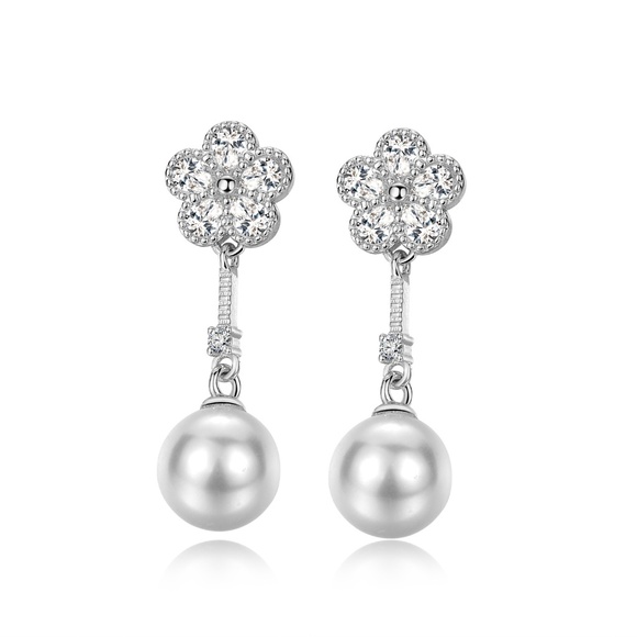 Jewelry - Pierced Pearl Earrings